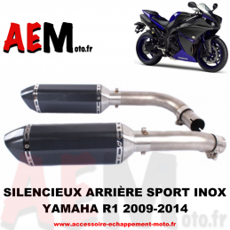 Silencieux arrière sport en...