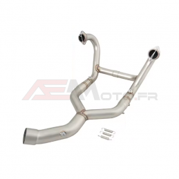 Colector deportivo 2-1 inox...