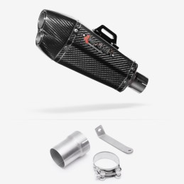 Silencieux carbone et tube...