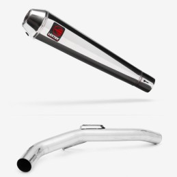 Silencioso inox con tubo de...