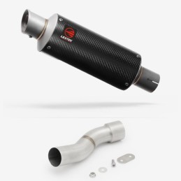 Silencieux carbone/inox et...