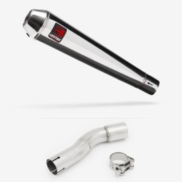 Silencieux inox et tube de...