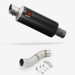 Silencieux carbone/inox...