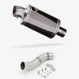 Silenciador inox con tubos...