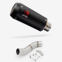 Silencieux carbone avec...