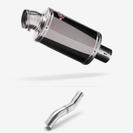 Silencieux inox et tube de...