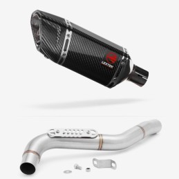 Silencieux carbone et tube...