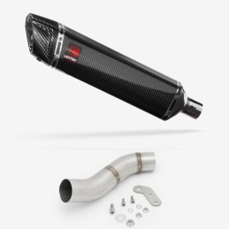 Silencieux carbone avec...